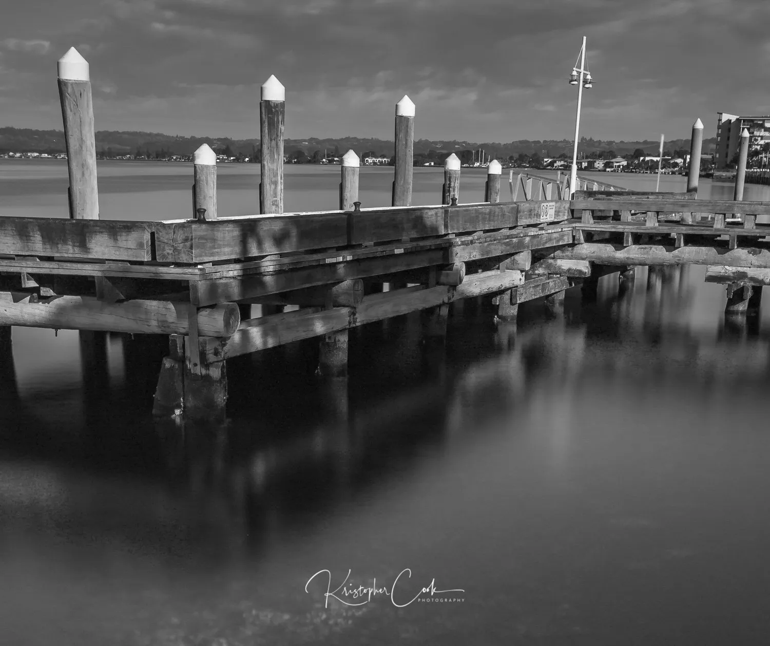 The wharf at Ballina, photographed by Kris Cook